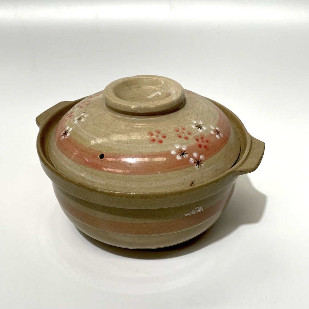 SERVING DISH, Earthenware w Cherry Blossom 